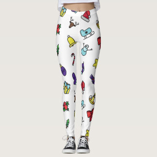 Calças Leggings de Natal para Mulheres