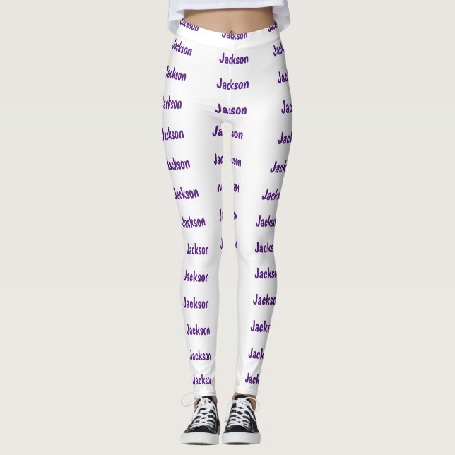 Calças Leggings Jackson Polar Bears (Frente)