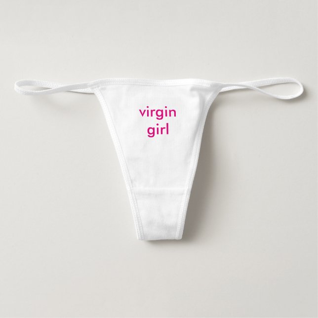 Calcinha Fio-dental Menina do Virgin (Frente)