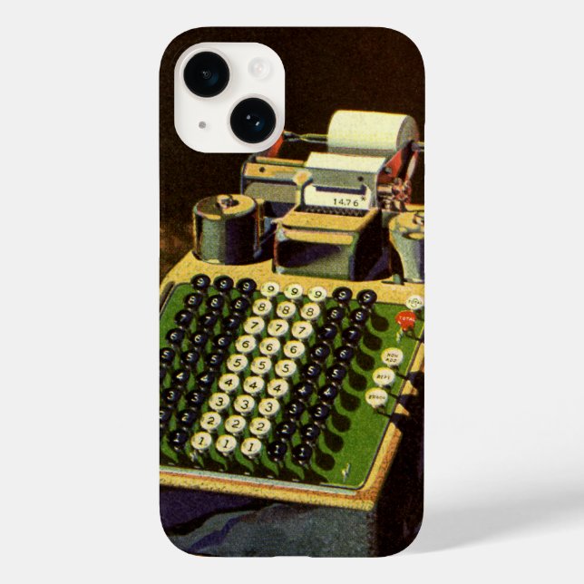 Calculadora Contabilística do Comptomômetro da Vin (Verso)