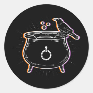 Caldeirão Preto e Corvo / Adesivos