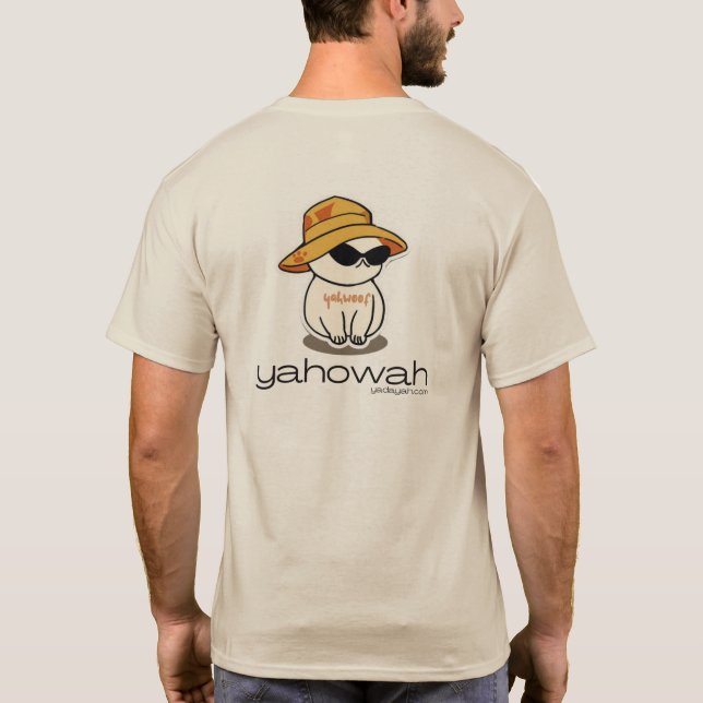 Caleb Yahwoof  Yahowah Camiseta Unisex (Verso)