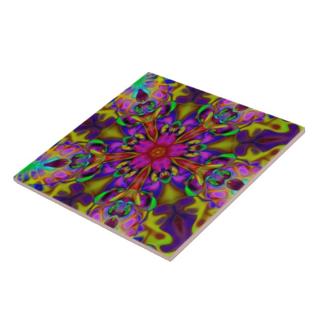 Caleidoscópio Apofílise Arte Fractal - II (Lateral)