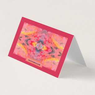 Caleidoscópio cor-de-rosa abstrato