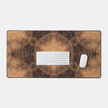 Caleidoscópio Laranja Mista Preta Fundo