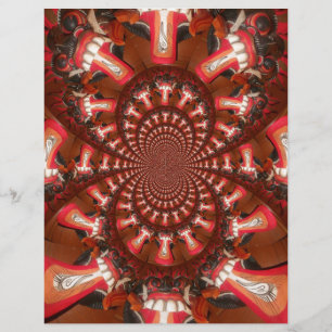 Caleidoscópio Língua Impressão de Arte/Gráfico