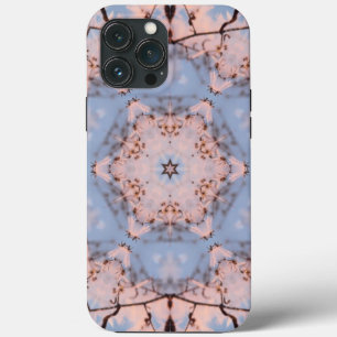 Caleidoscópio Manhã Azul e Rosa Gelado