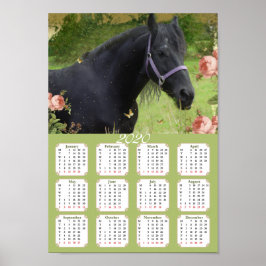 Calendar 2020 Horse ~ Poster
