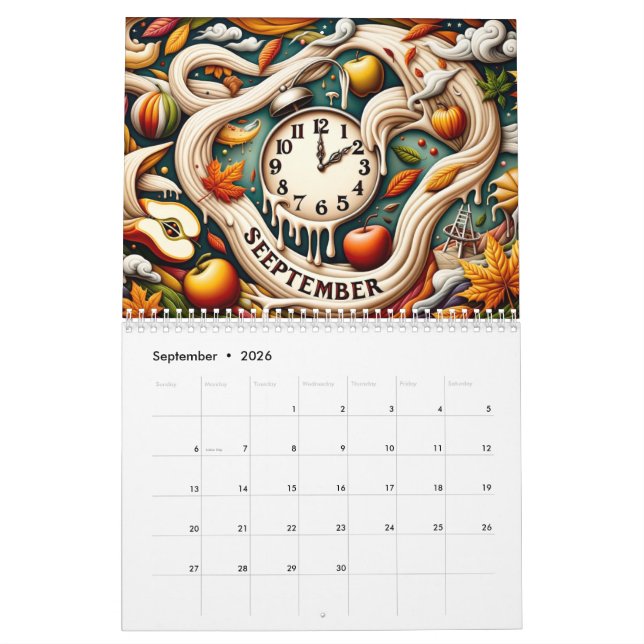 CALENDÁRIO ファンタジーと段階：夢のような12ヶ月 (Set 2026)