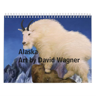 Calendário 035, AlaskaArt por David Wagner