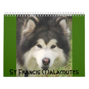 Calendário 100_2382, Malamutes de St Francis