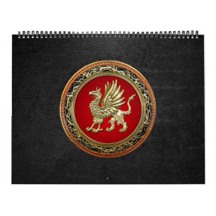 Calendário [100] Griffin Dourado sagrado