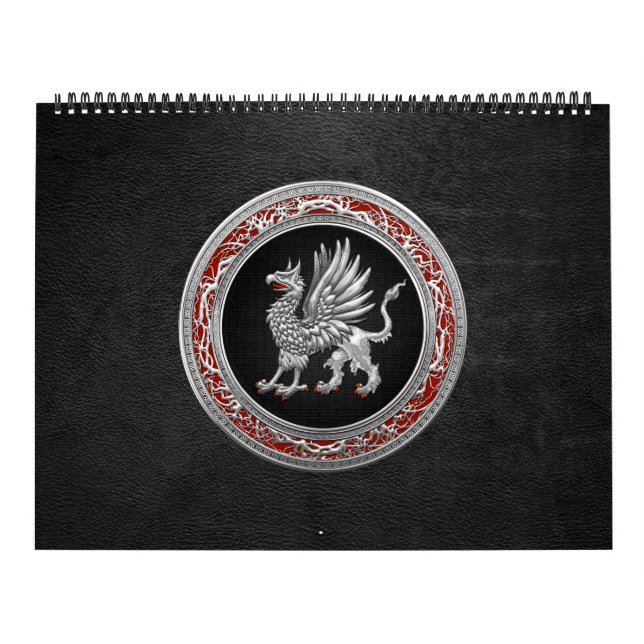 Calendário [100] Griffin prateado sagrado (Capa)