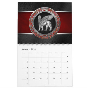 Calendário [100] Leão Assírio - Silver Lamaçu
