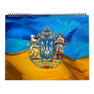 Calendário [100] Ucrânia: Maior brasão propor