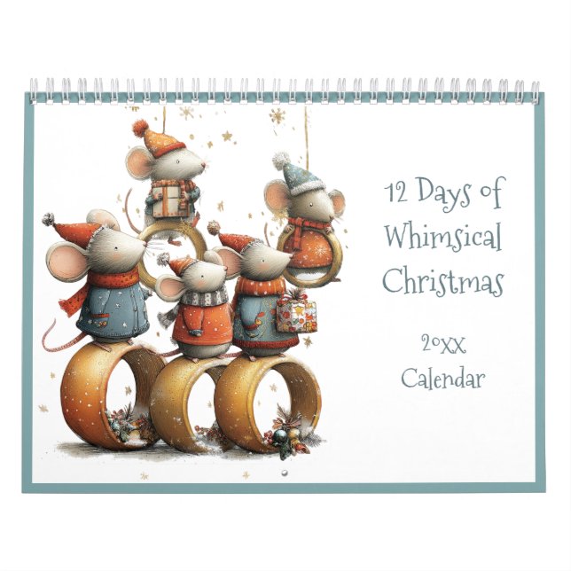 Calendário 12 Days of Whimsical Christmas  (Capa)