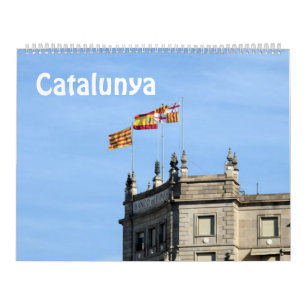 Calendário 12 meses Catalunha (Catalunha)