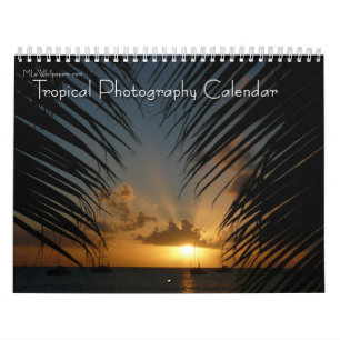 Calendário 12 meses de fotografia tropical, 3ª edição
