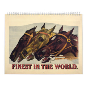 Calendário 12 meses Finest of the World Calendar