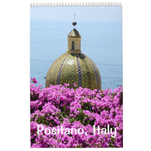 Calendário 12 meses Positano