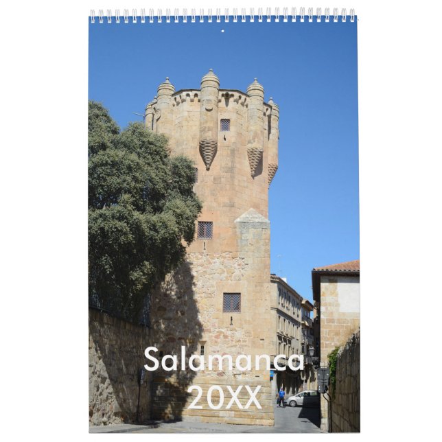 Calendário 12 meses Salamanca, Espanha (Capa)