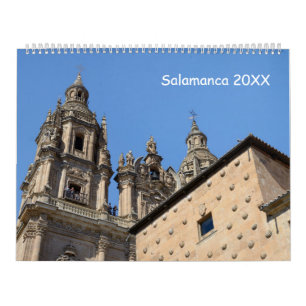 Calendário 12 meses Salamanca, Espanha
