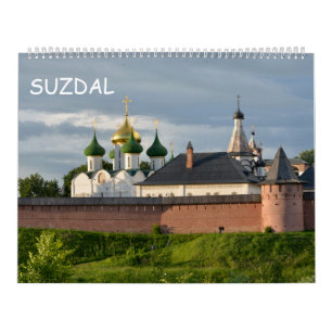 Calendário 12 meses Suzdal, Rússia