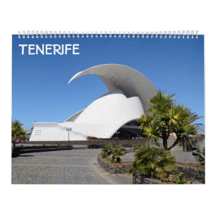 Calendário 12 meses Tenerife