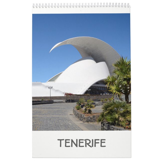 Calendário 12 meses Tenerife (Capa)