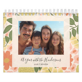 Calendário 12-Month Photo Calendar – Holiday Gift