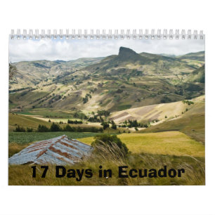 Calendário 17 dias em Equador
