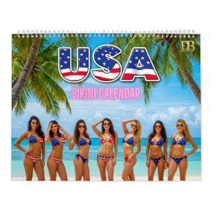Calendário 1 de Bikini EUA