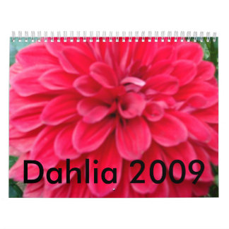 Calendário 2009 da dália
