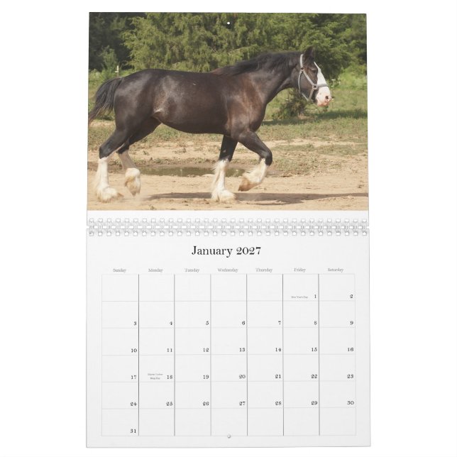 Calendário 2009 da fazenda da angra da passagem (Jan 2027)