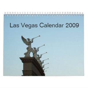 Calendário 2009 de Las Vegas