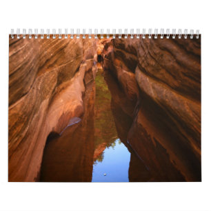 calendário 2009 do parque nacional de zion