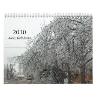 Calendário 2010, Altus, Oklahoma