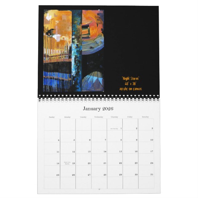 Calendário 2010 da arte de Jana Sánchez (Jan 2026)