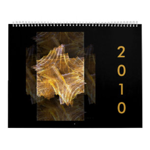 Calendário 2010 da coleção do Fractal