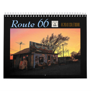 Calendário 2010 da rota 66