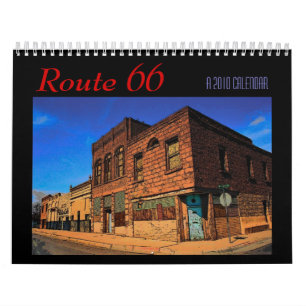 Calendário 2010 da rota 66