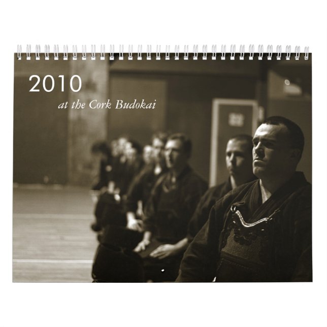 Calendário 2010 de Budokai da cortiça (Capa)