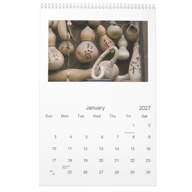 Calendário 2010 de Japão (Jan 2027)
