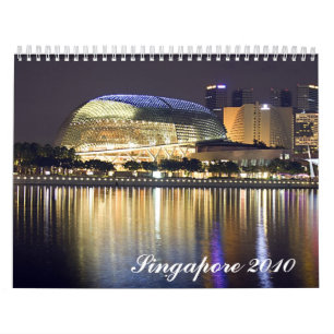 Calendário 2010 de Singapore