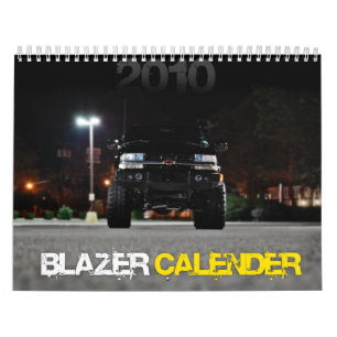Calendário 2010 do blazer