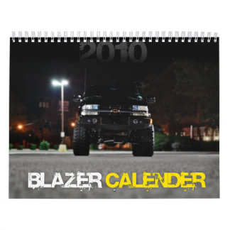 Calendário 2010 do blazer