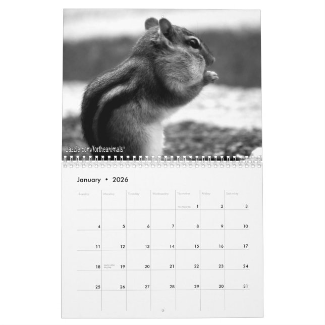 Calendário 2010 do Chipmunk (Jan 2026)