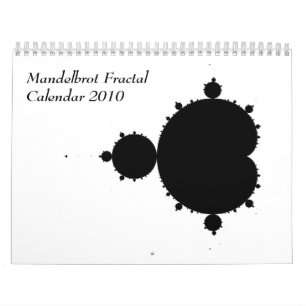 Calendário 2010 do Fractal de Mandelbrot