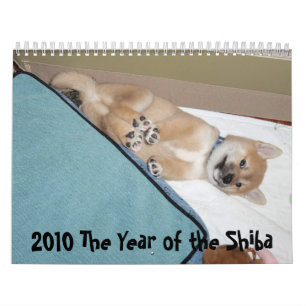 Calendário 2010 o ano do Shiba