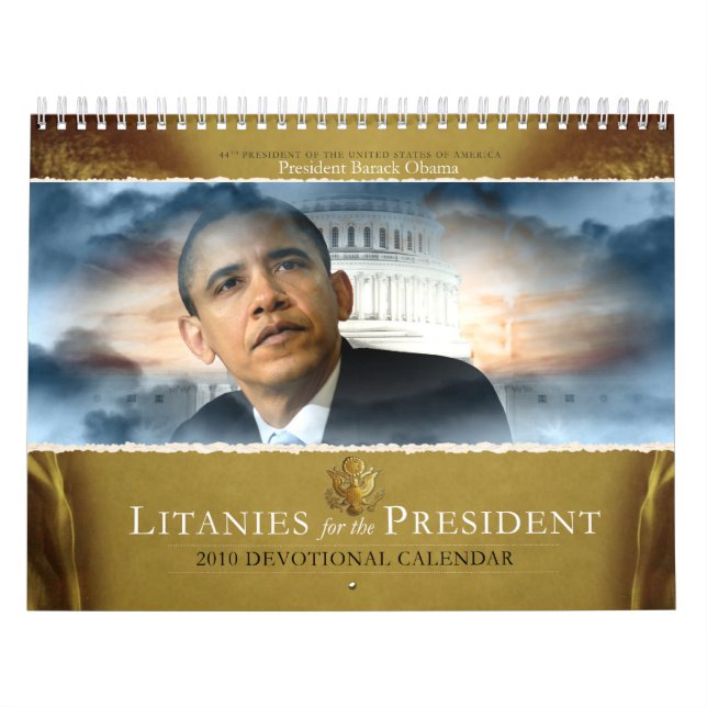 Calendário 2010 presidencial (Capa)